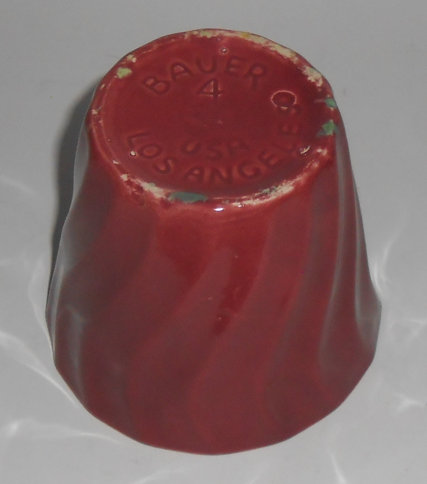 Zanesville Stoneware Pottery Matte Rose #515 Pitcher