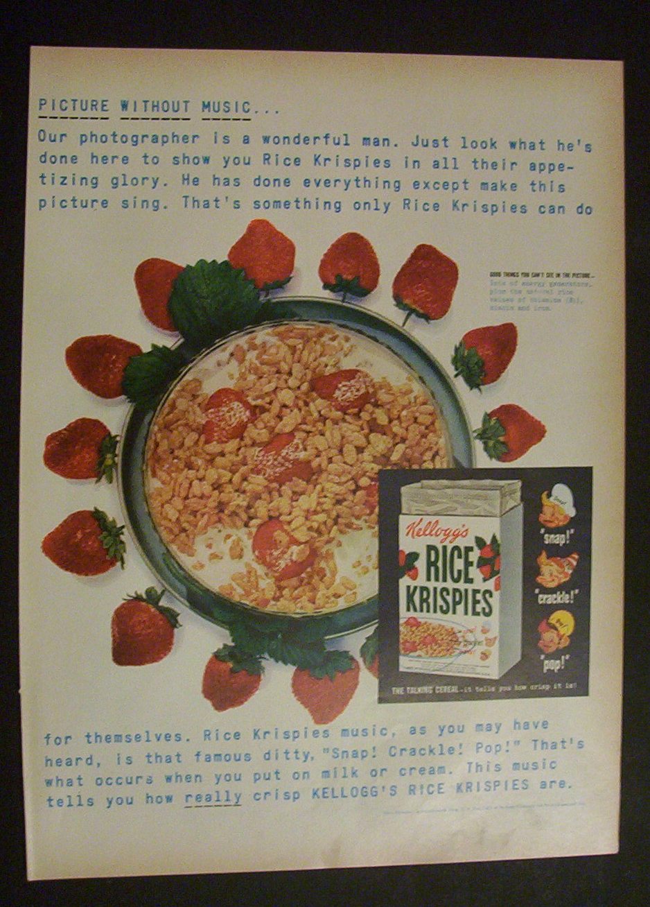 1951  Kellogg's  Rice  Krispies
