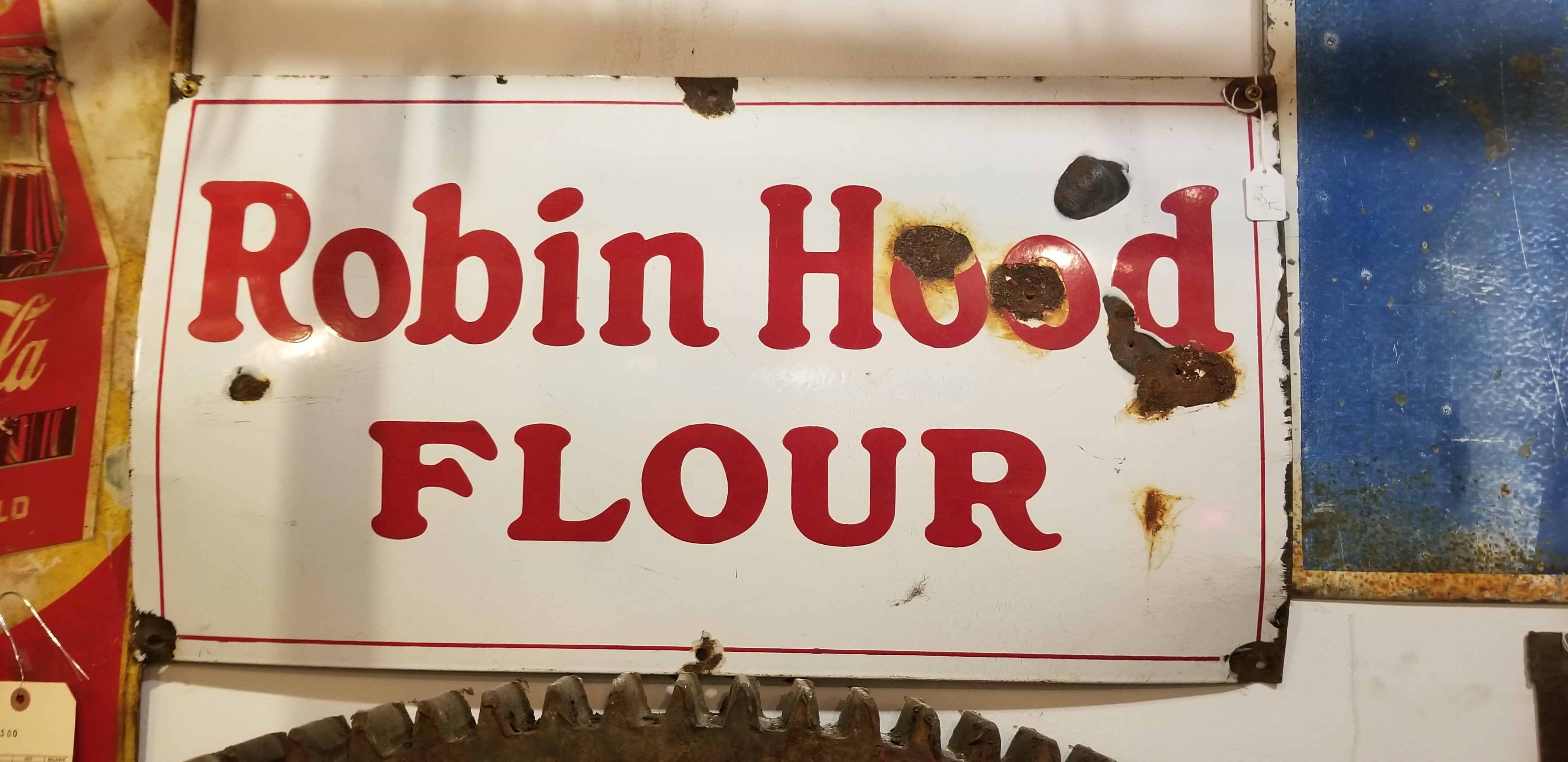 Robin Hood Flour Sign