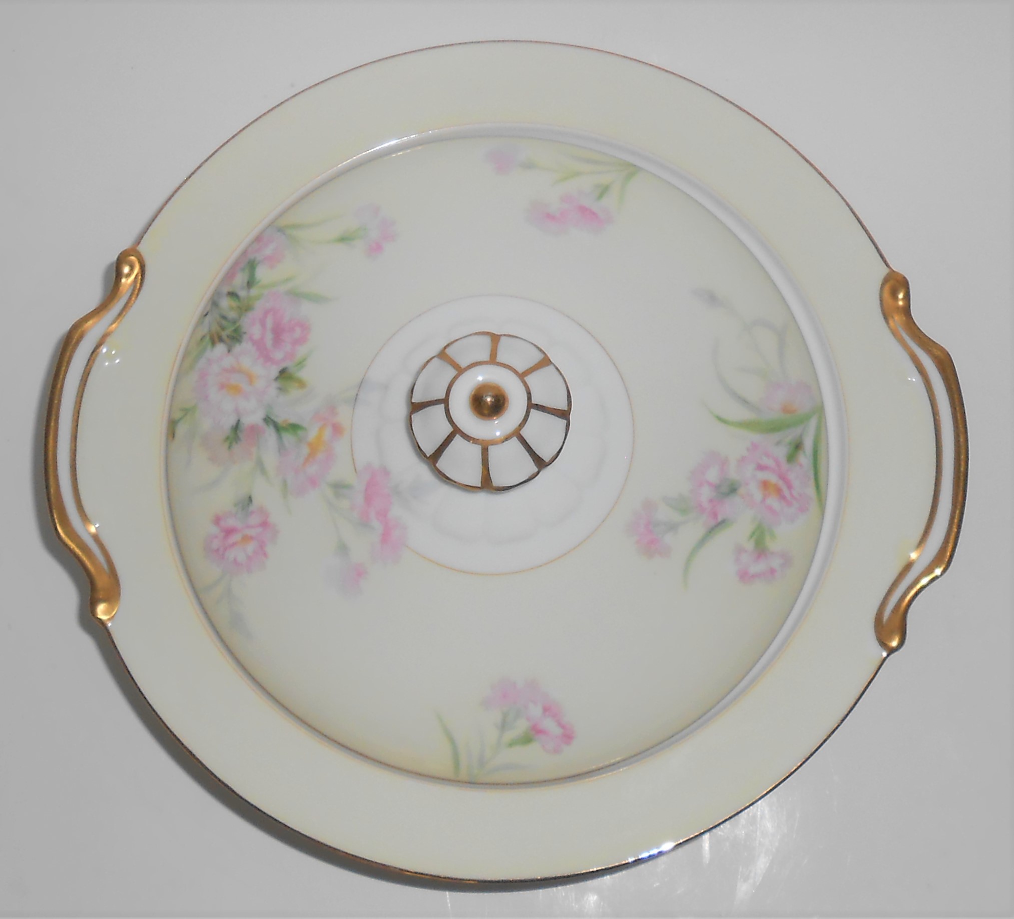 Noritake China Porcelain Mystery 1 Pink Carnation Cover