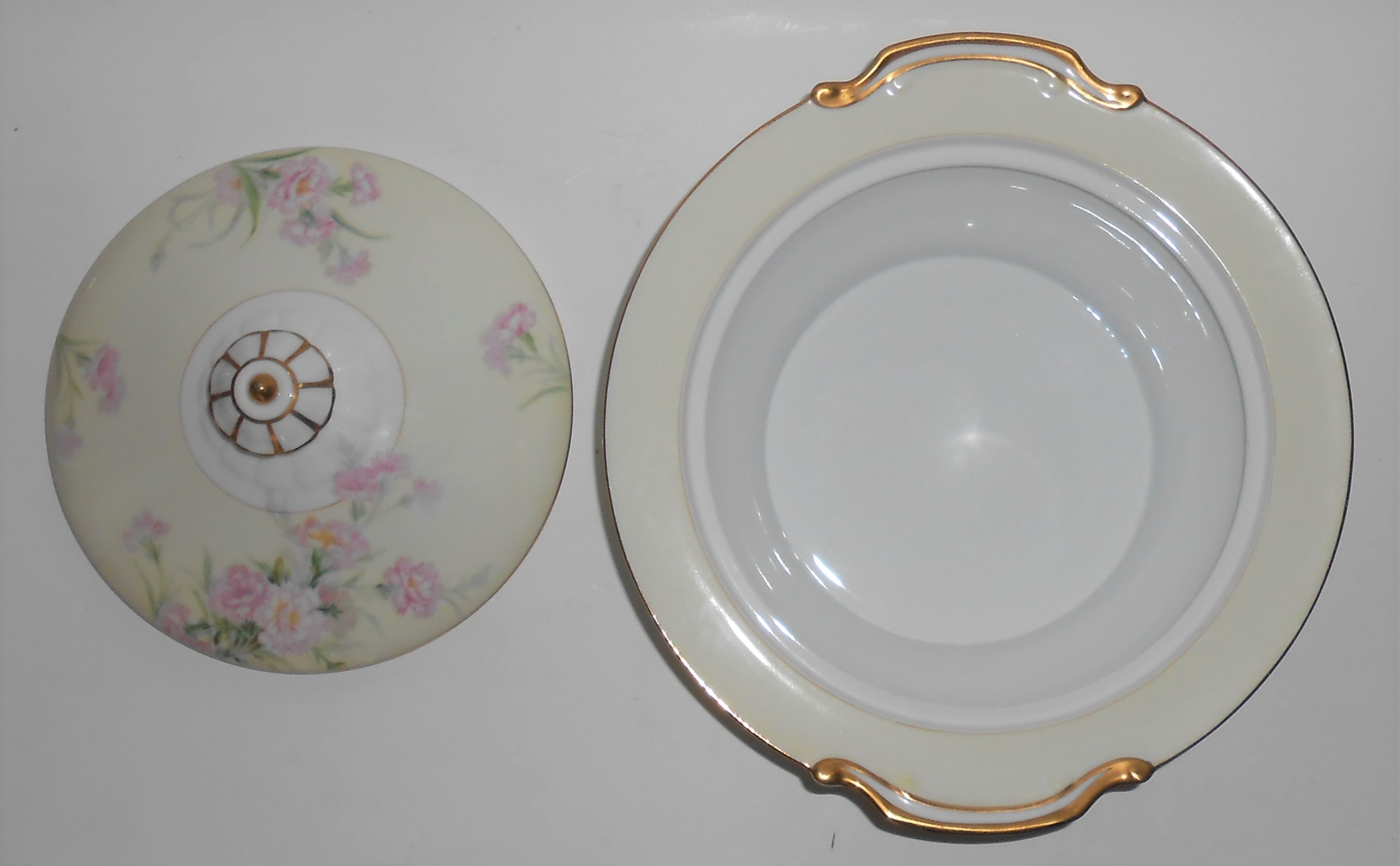 Noritake China Porcelain Mystery 1 Pink Carnation Cover