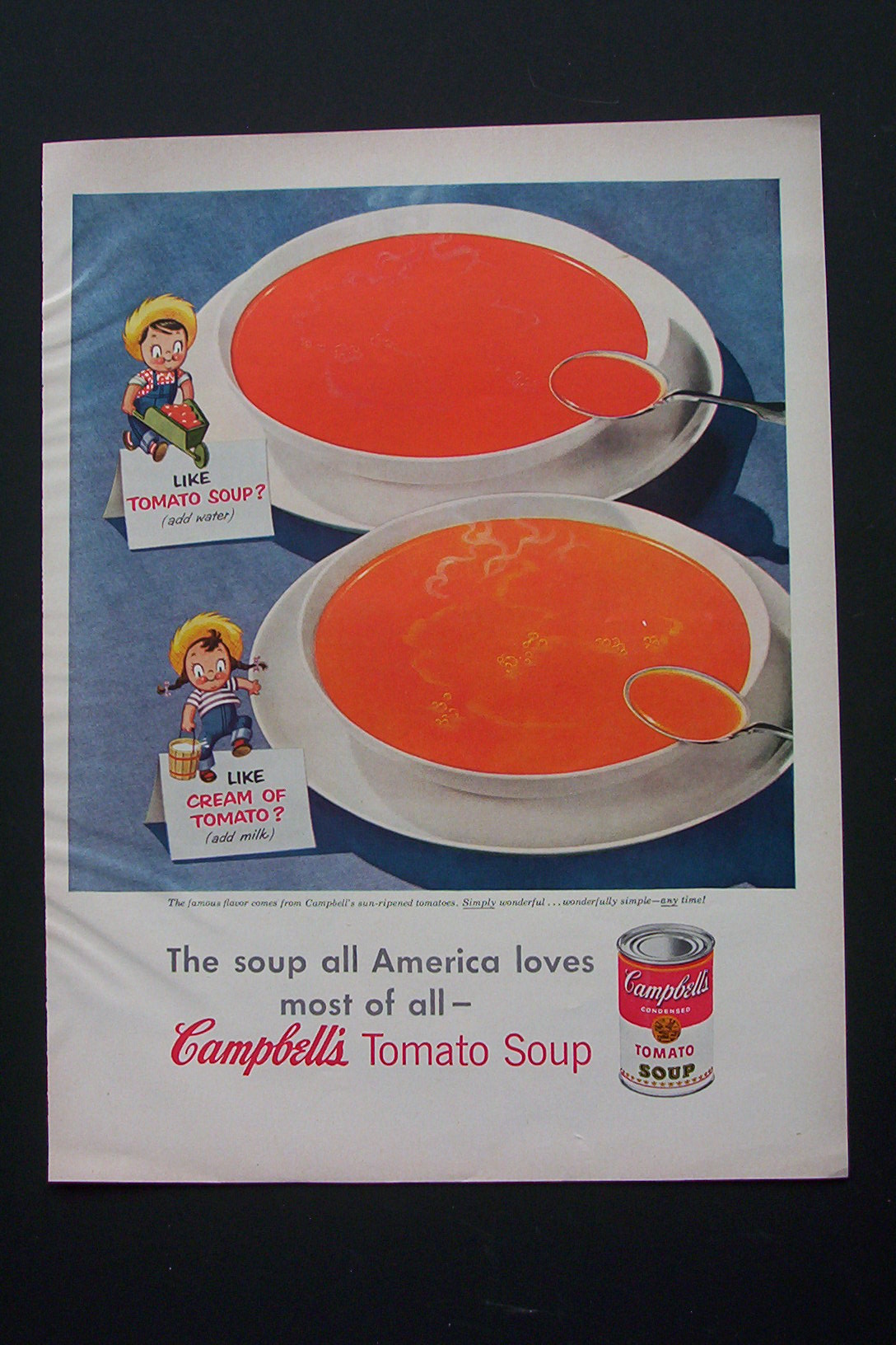 1956 Campbell's Soup with Can Make It 2 Ways