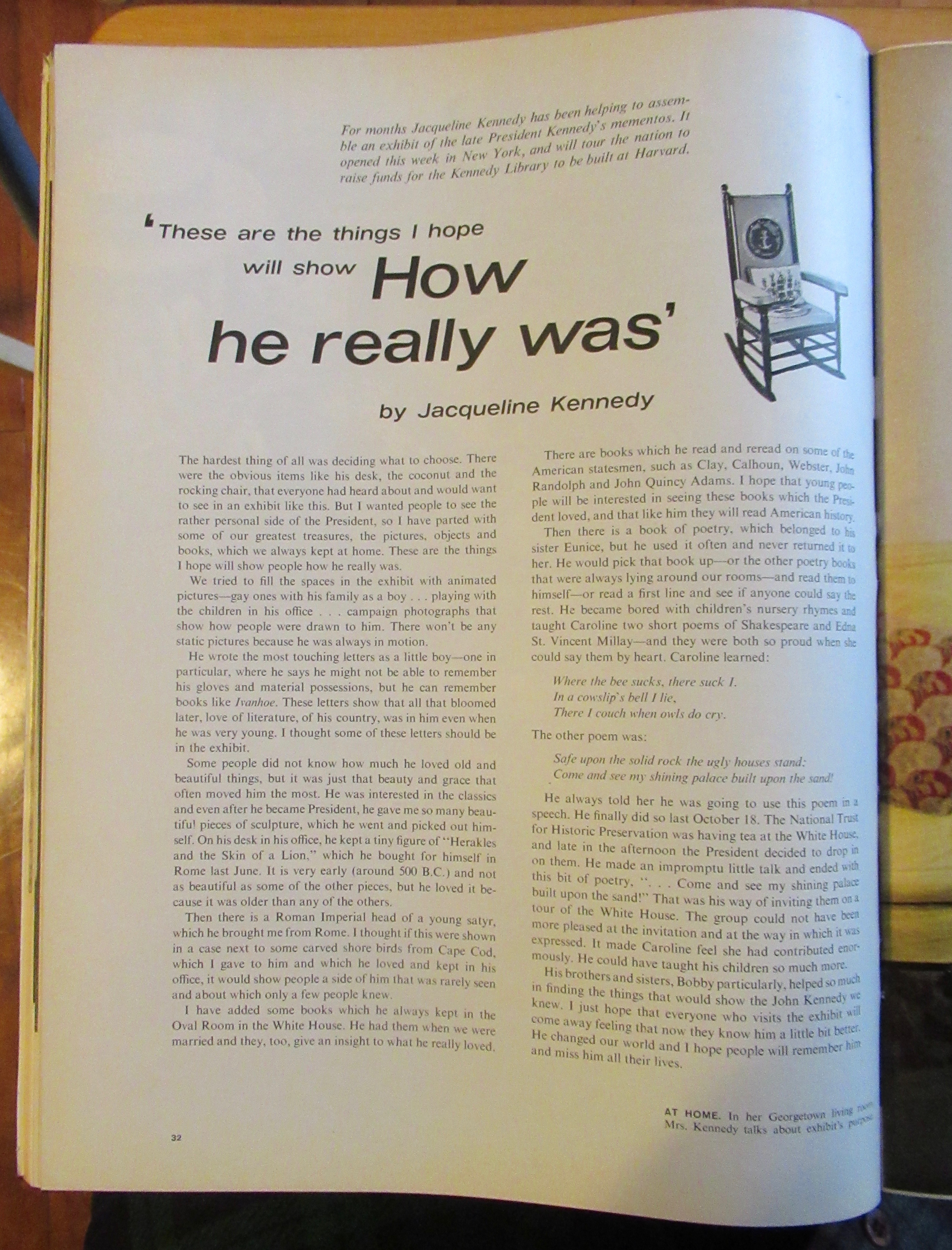 Life Magazine May 29, 1964 Jacqueline Kennedy