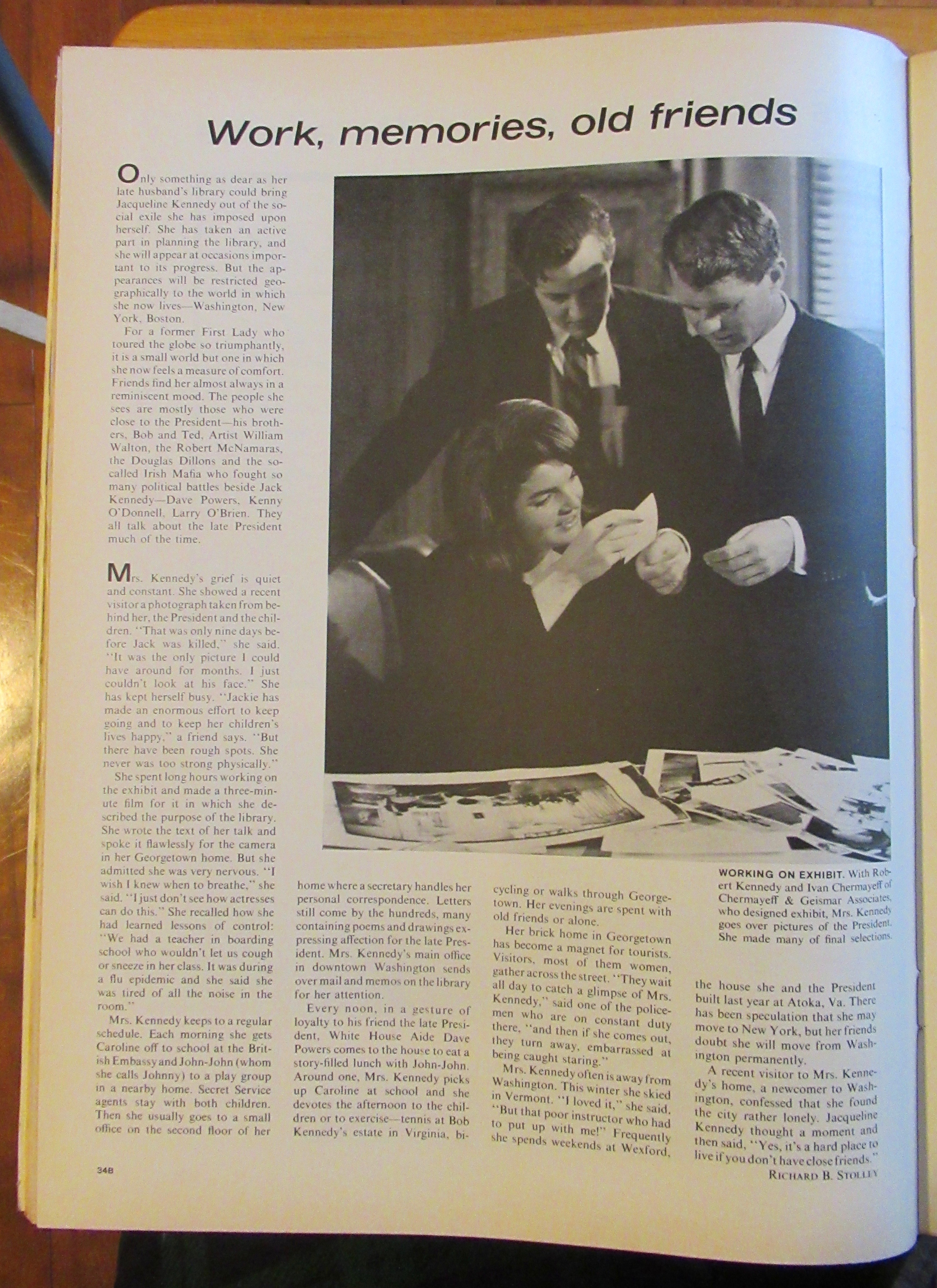 Life Magazine May 29, 1964 Jacqueline Kennedy