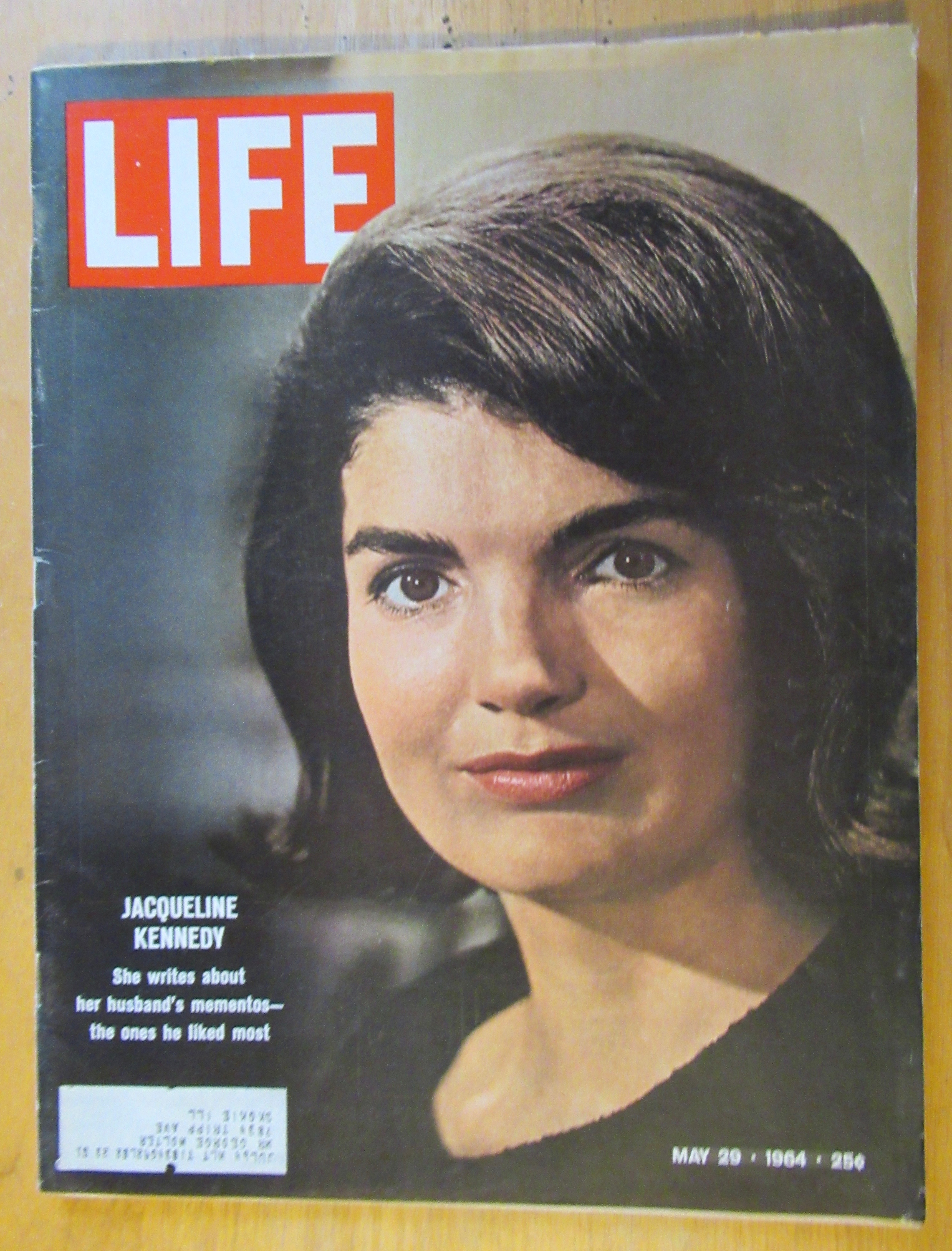 Life Magazine May 29, 1964 Jacqueline Kennedy