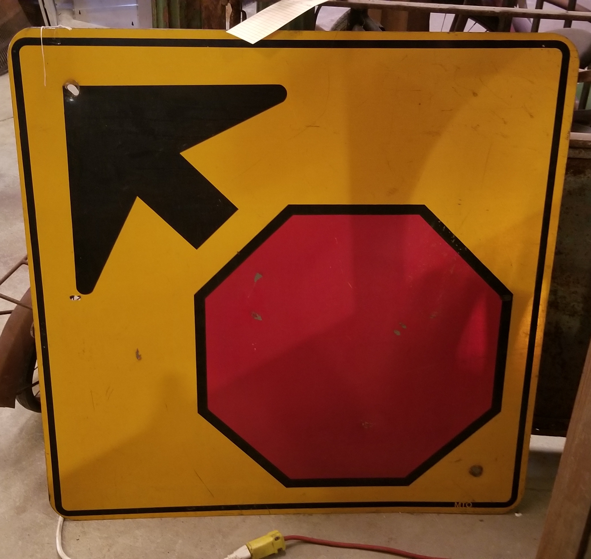 Old Stop Sign