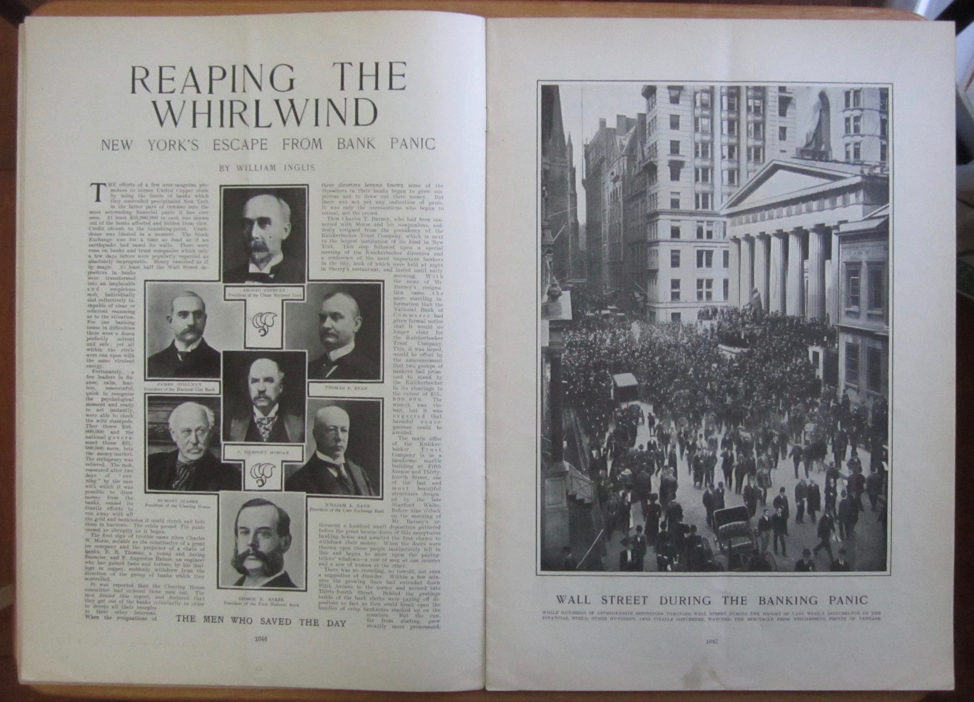 Harper's Weekly Magazine November 9, 1907 Whirlwind