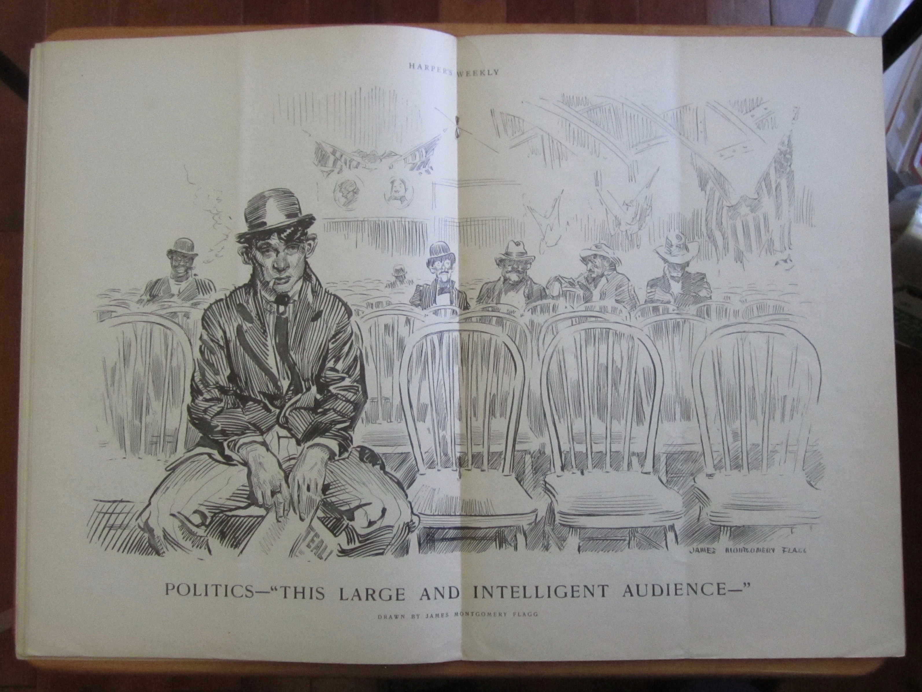 Harper's Weekly Magazine November 9, 1907 Whirlwind