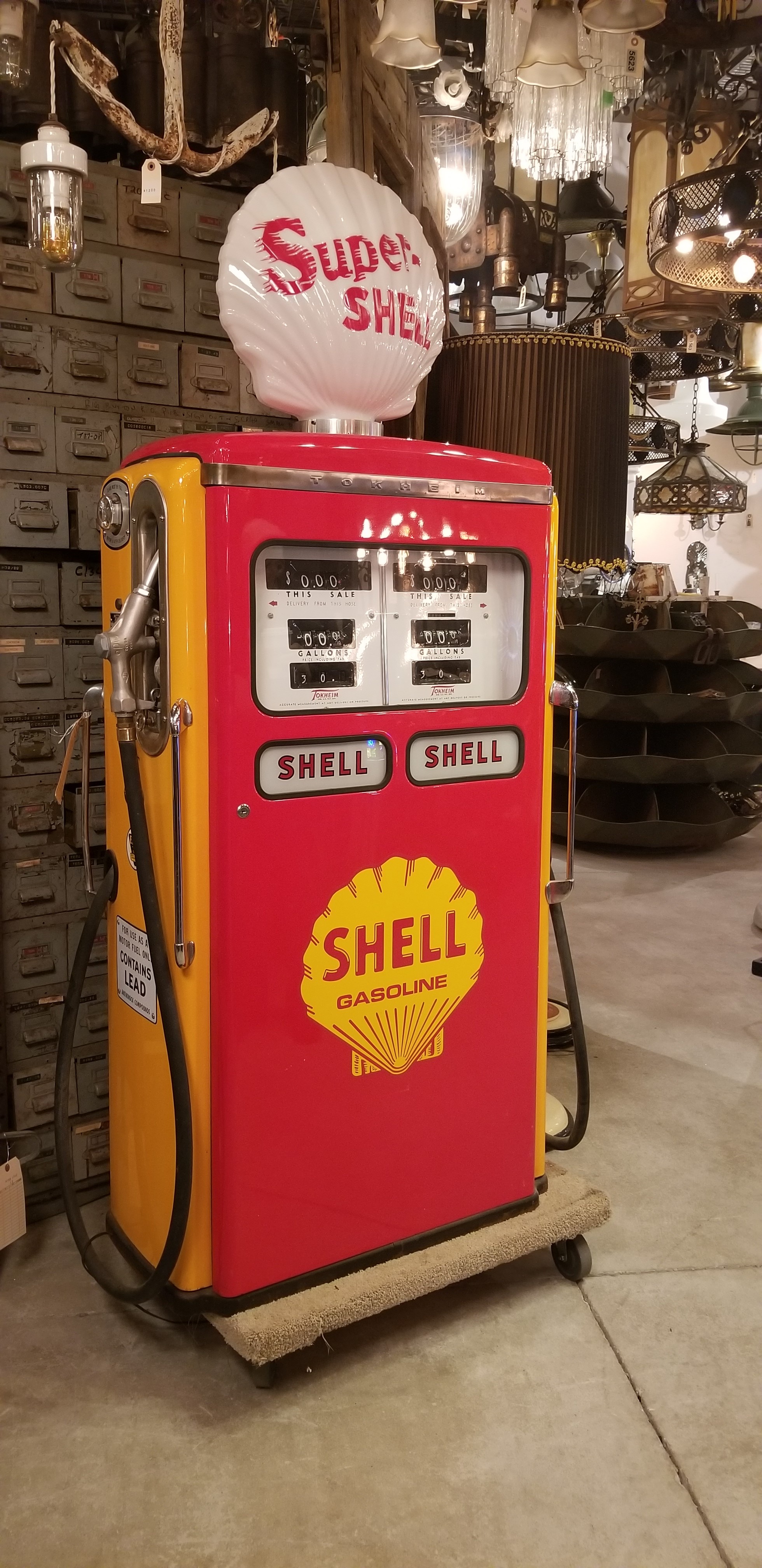 Shell Gas Pump