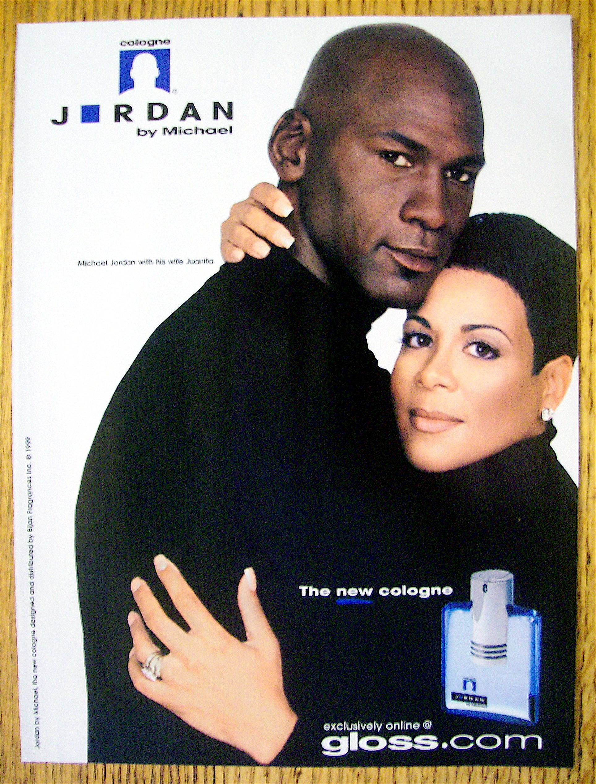1999 Jordan Cologne with Michael & Juanita Jordan