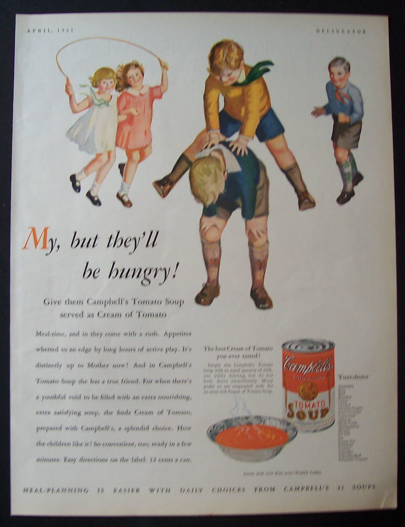 1931 Campbell's Tomato Soup