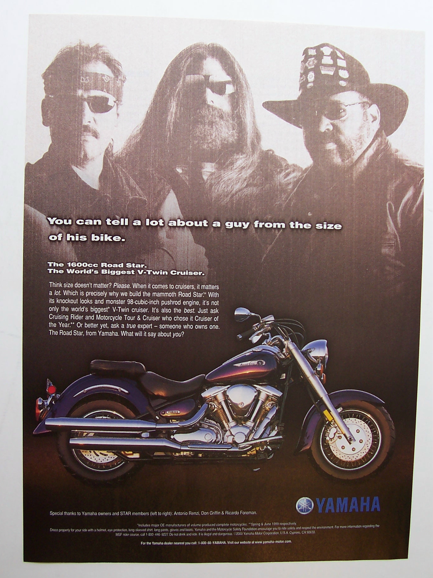 2000  Yamaha  1600cc  Road  Star