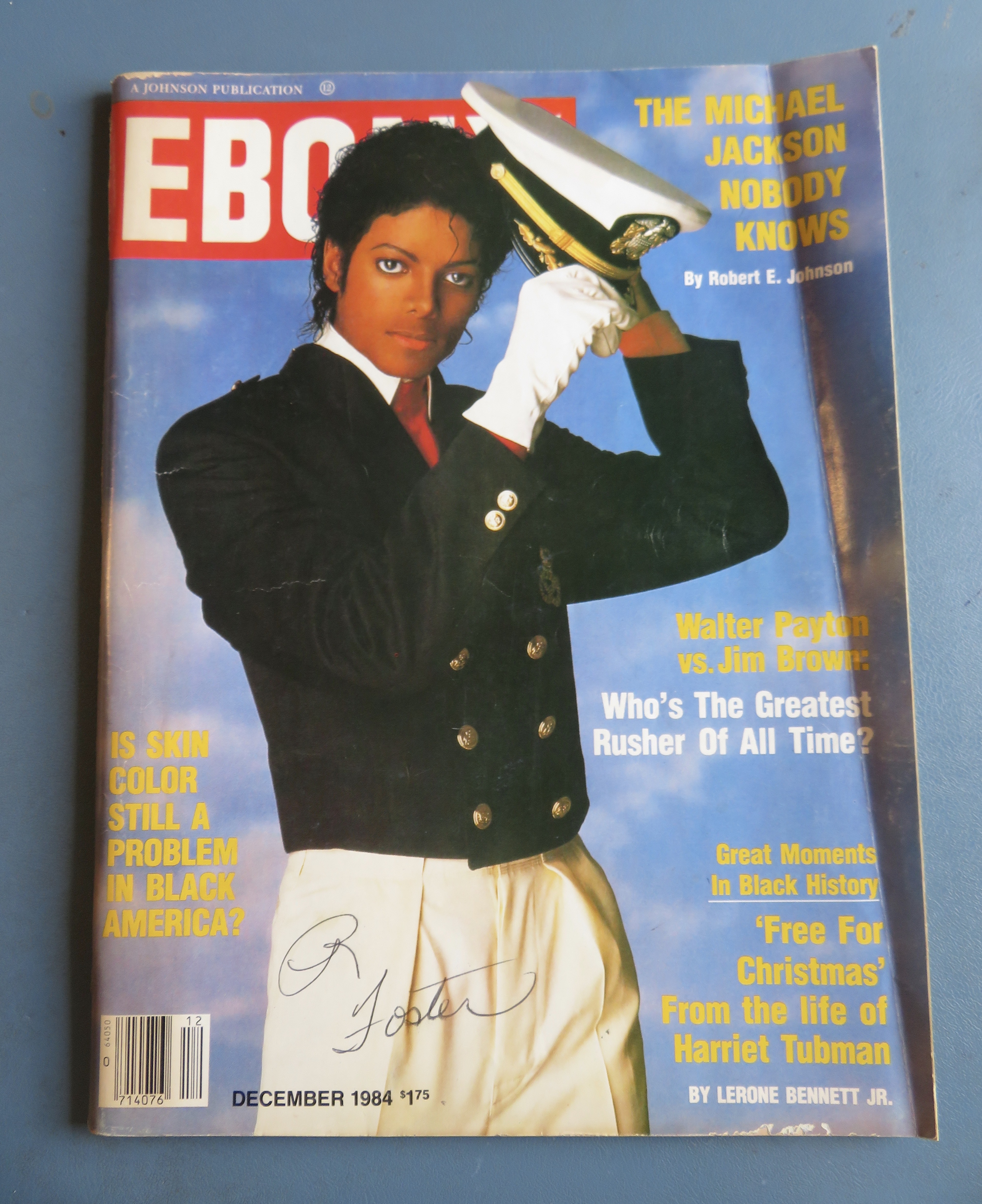 Ebony Magazine December 1984 Michael Jackson