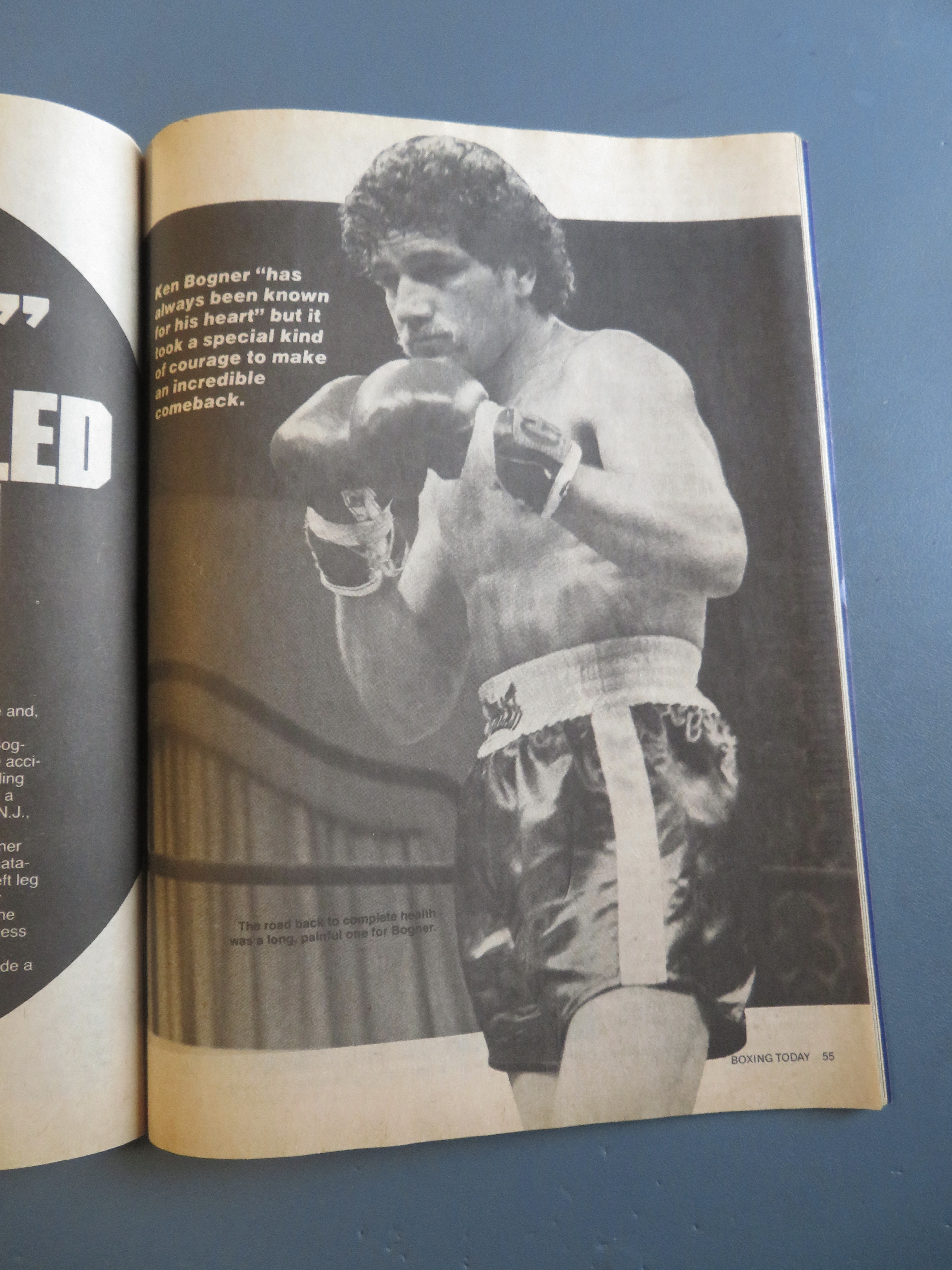 Boxing Today November 1981 Mike Weaver