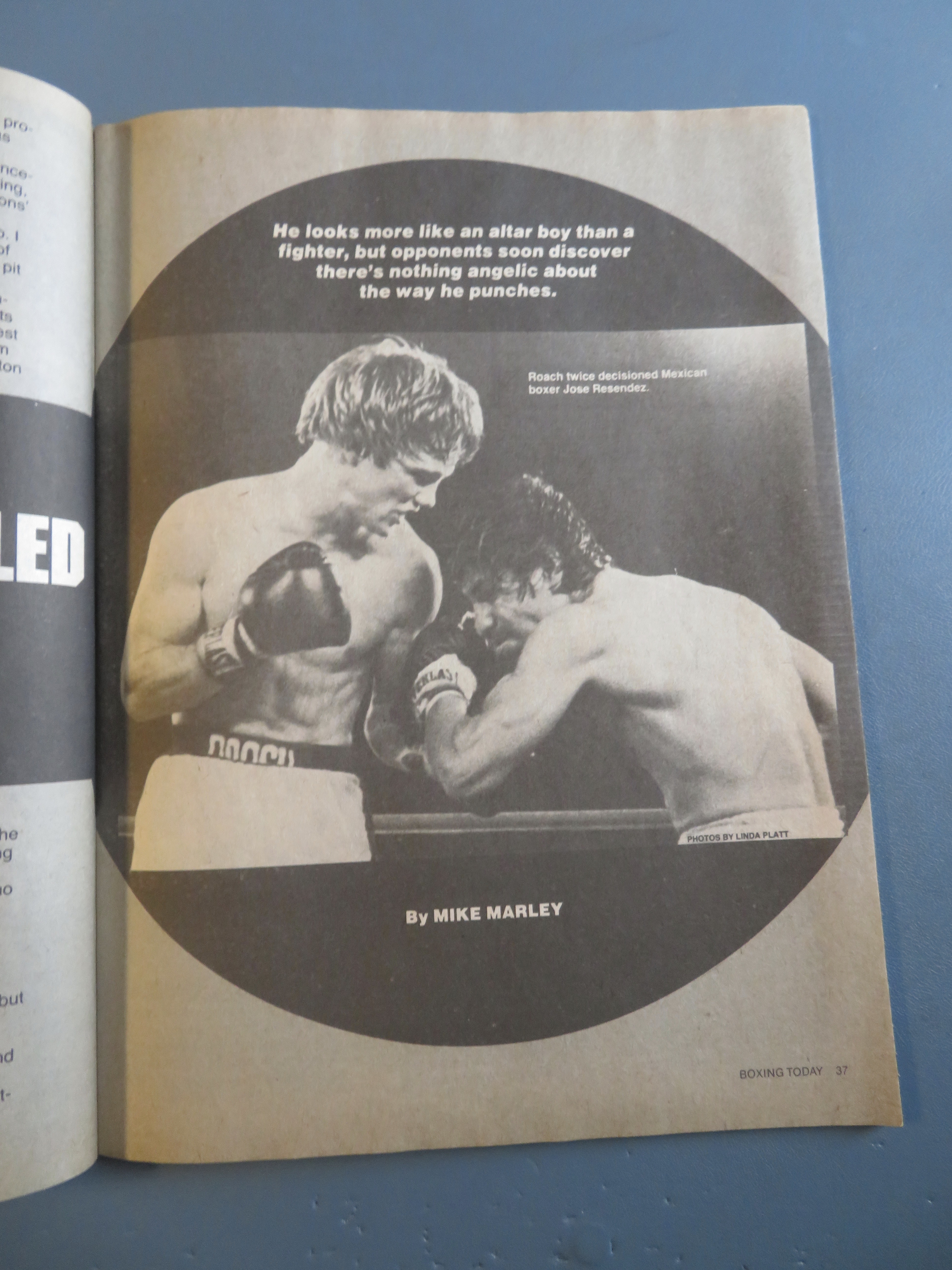 Boxing Today November 1981 Mike Weaver