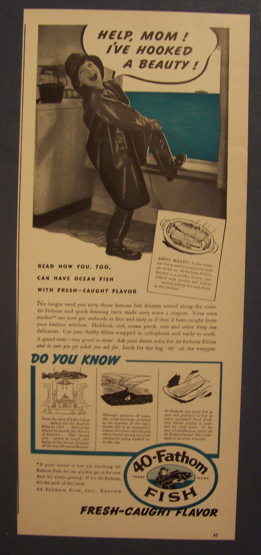 1940  40 - Fathom  Fish