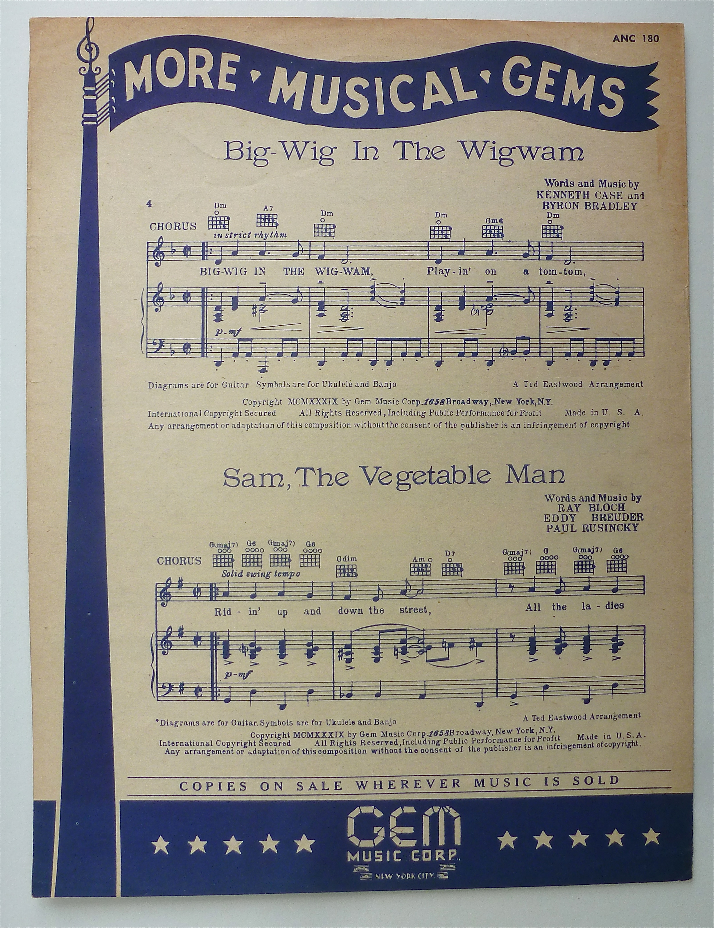 Sheet Music For 1932 Russ Columbo's My Love