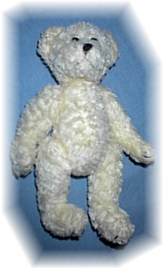 Miniature Cream Fully Jointed Unipac Teddy
