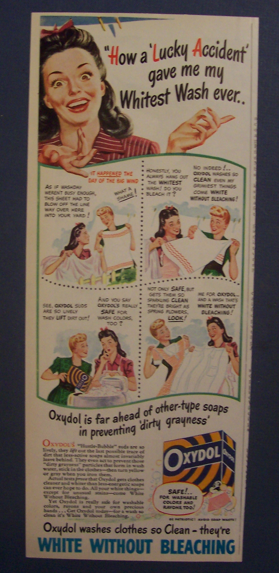 1946  Oxydol  Laundry  Detergent