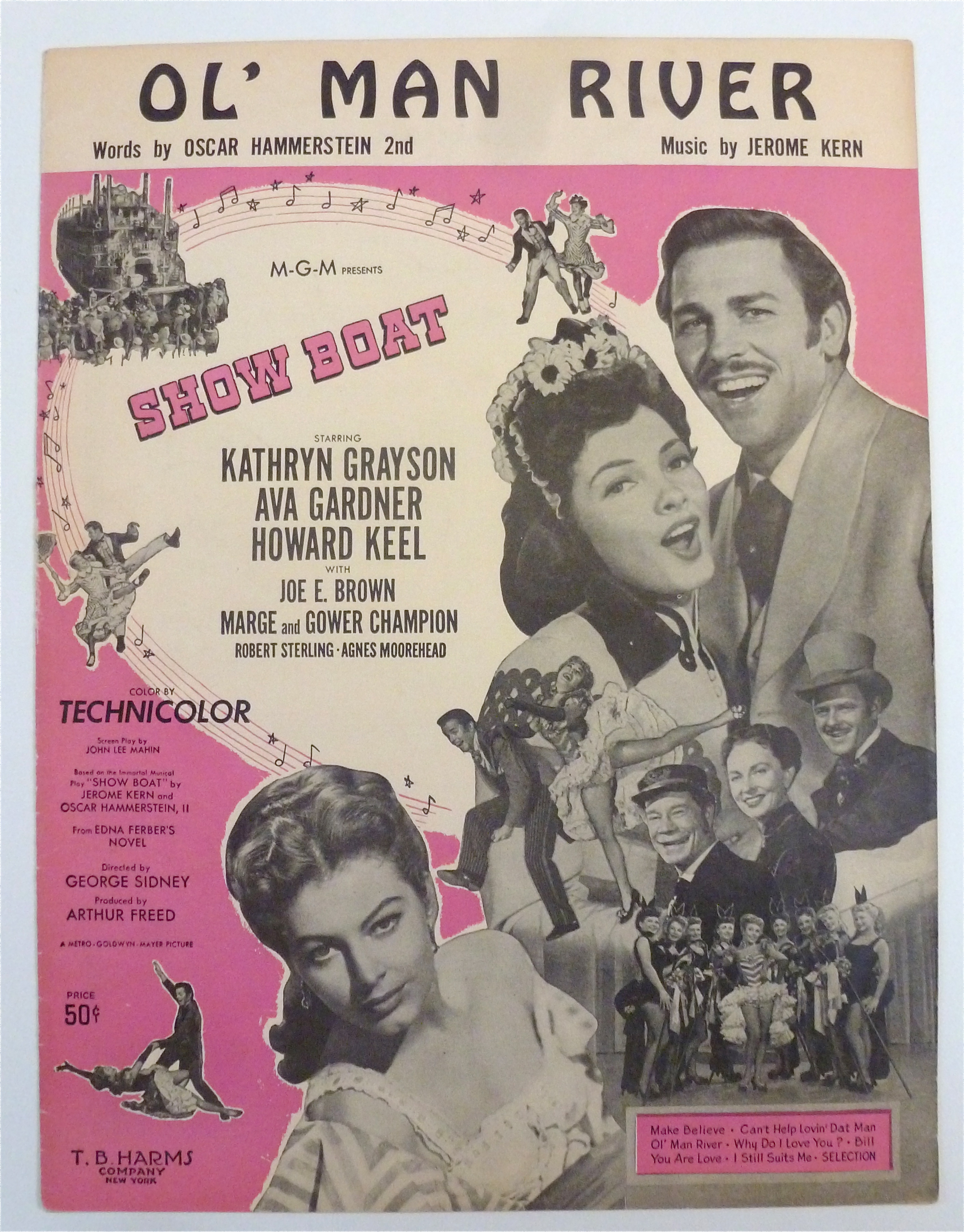 Sheet Music For 1927 Ol' Man River
