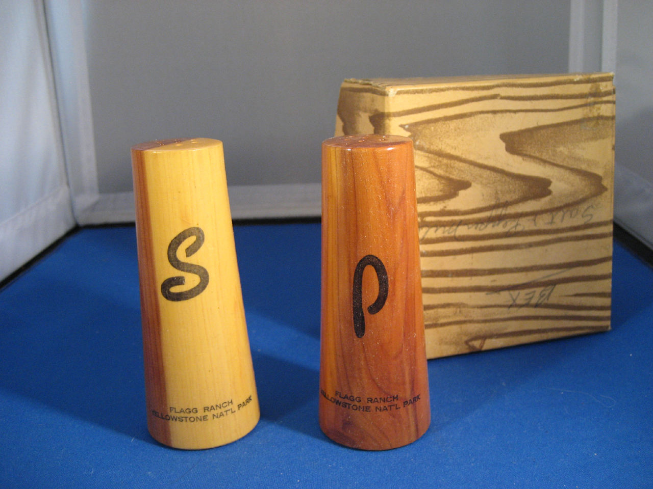 Salt and Pepper Shakers from Yellowstone Park