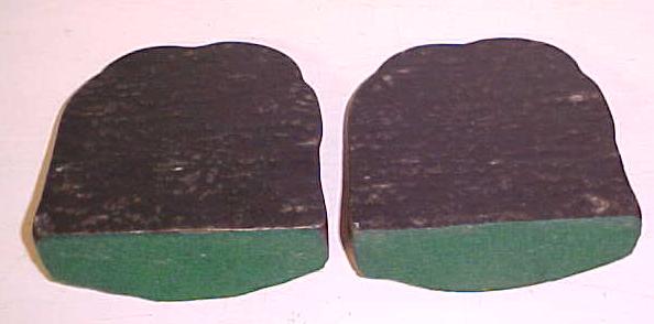 Antique Bookends Sailing Ship at Sea