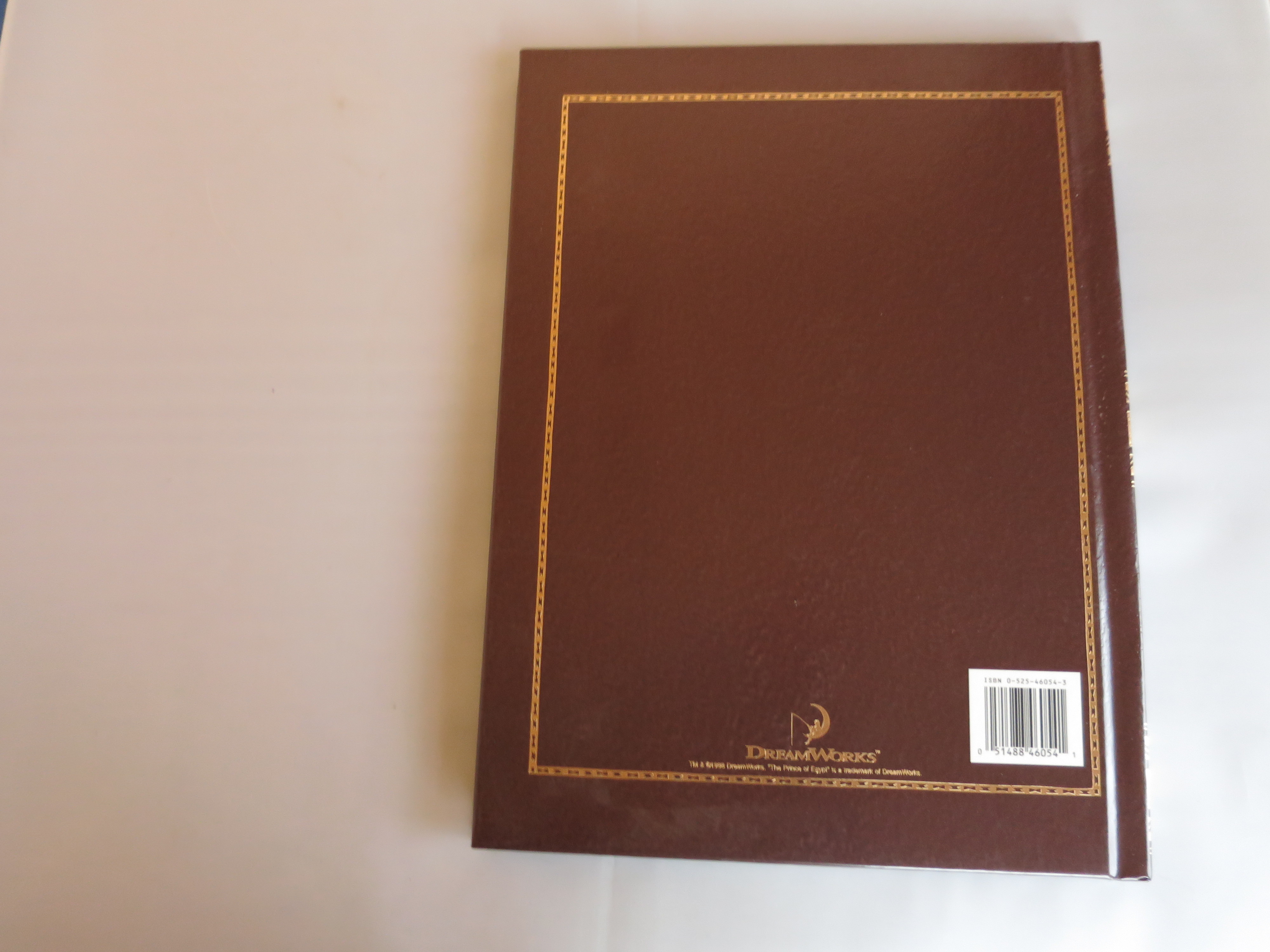 Collectors Edition Story Book The Prince of Egypt 1998