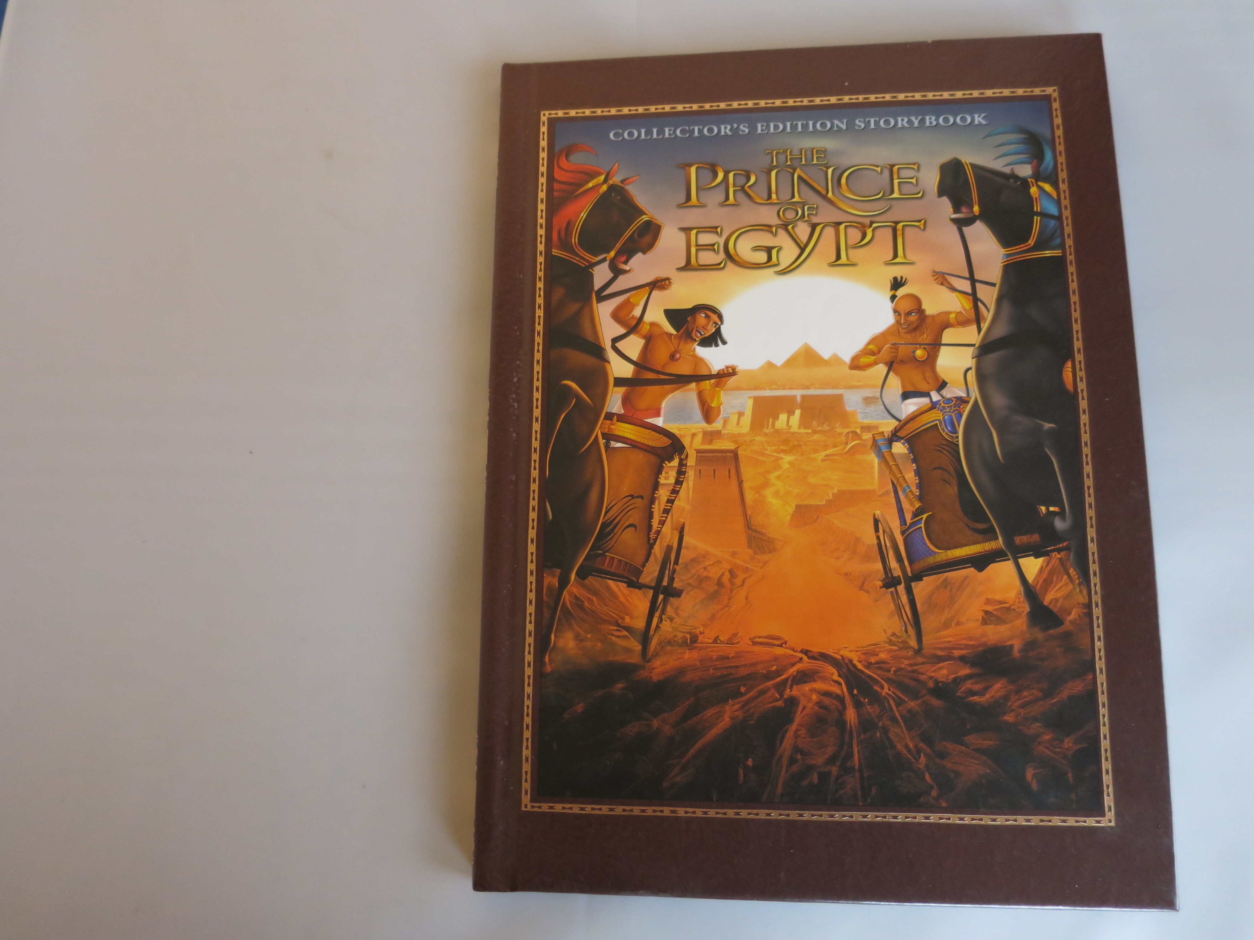 Collectors Edition Story Book The Prince of Egypt 1998
