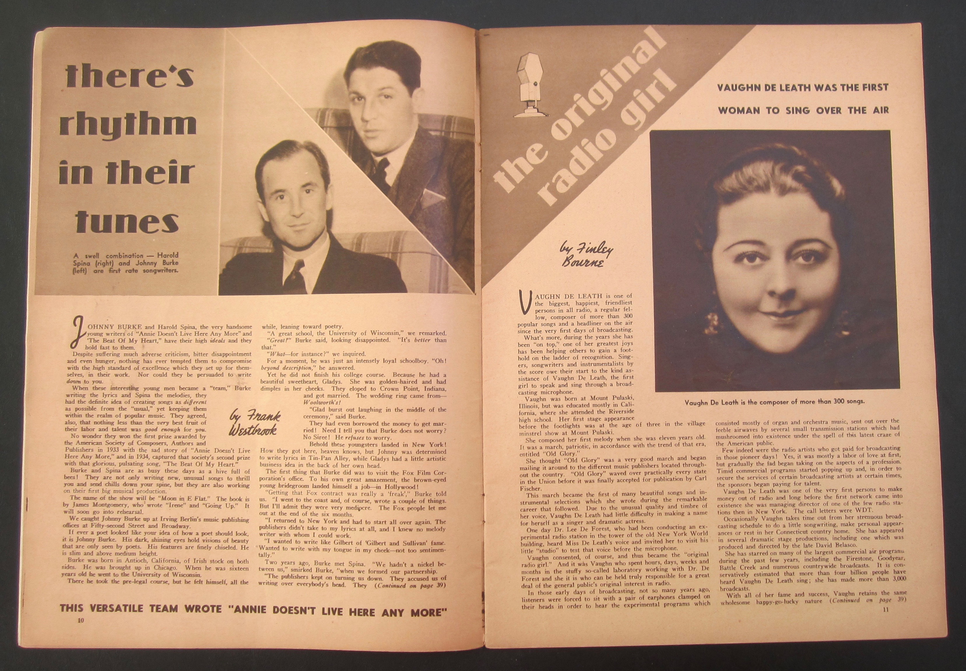 Popular Songs Magazine May 1935 Lanny Ross