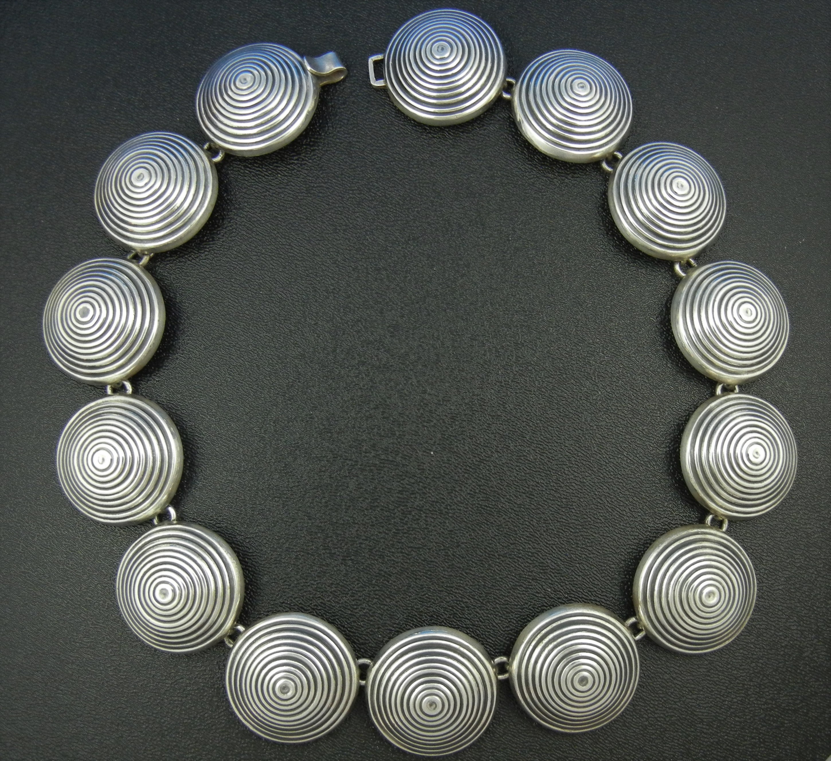 Taxco Mexico Sterling Silver Melecio Villareal Necklace