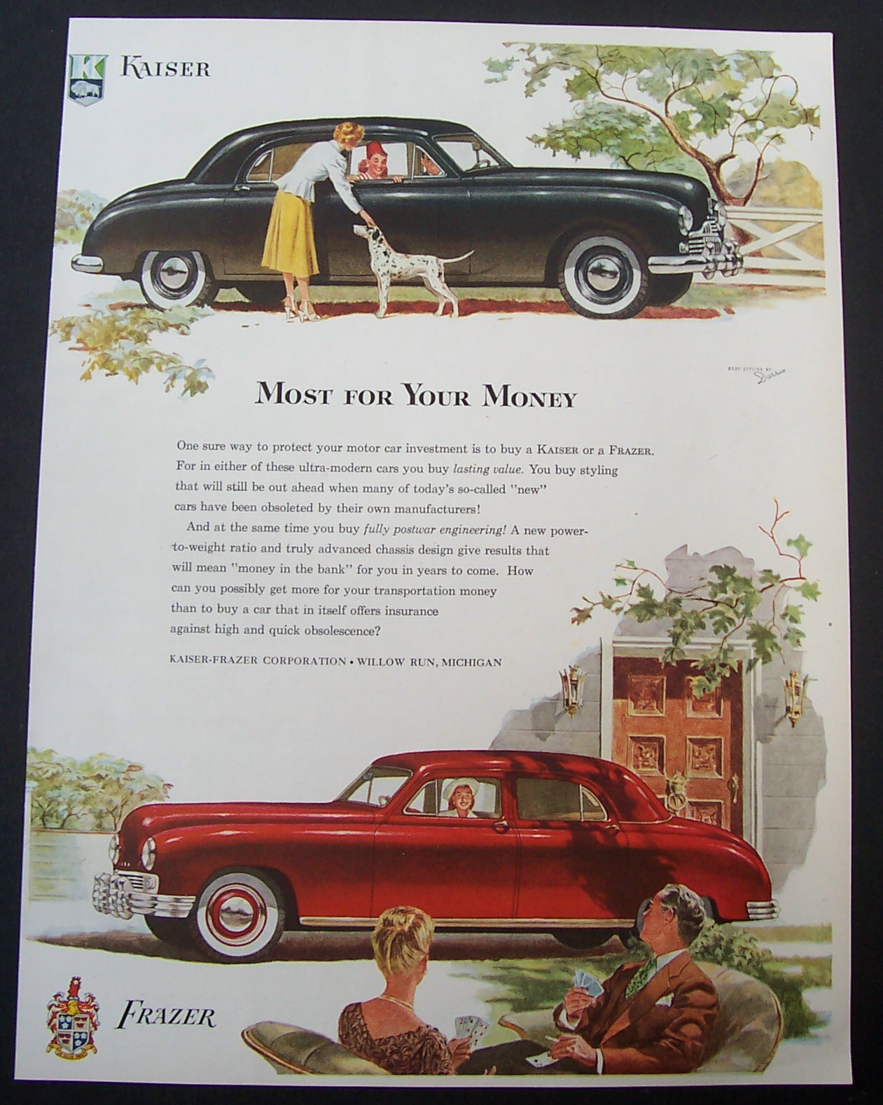 1948  Kaiser  -  Frazer  Automobiles