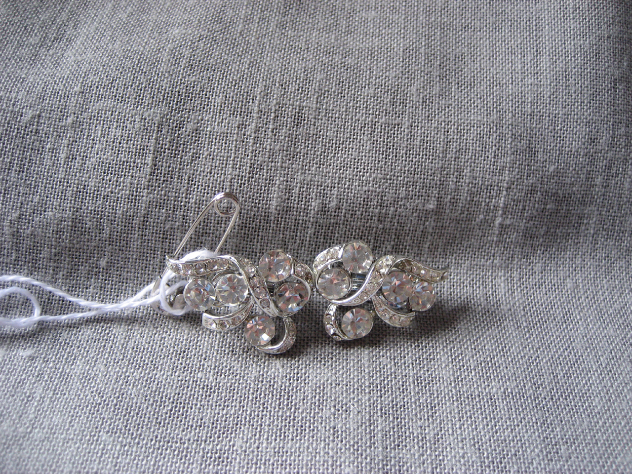 Faux Diamond Earrings