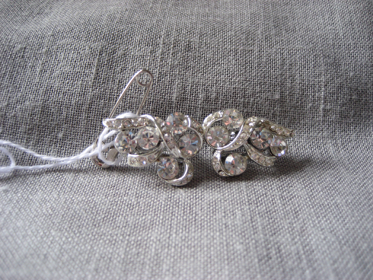 Faux Diamond Earrings