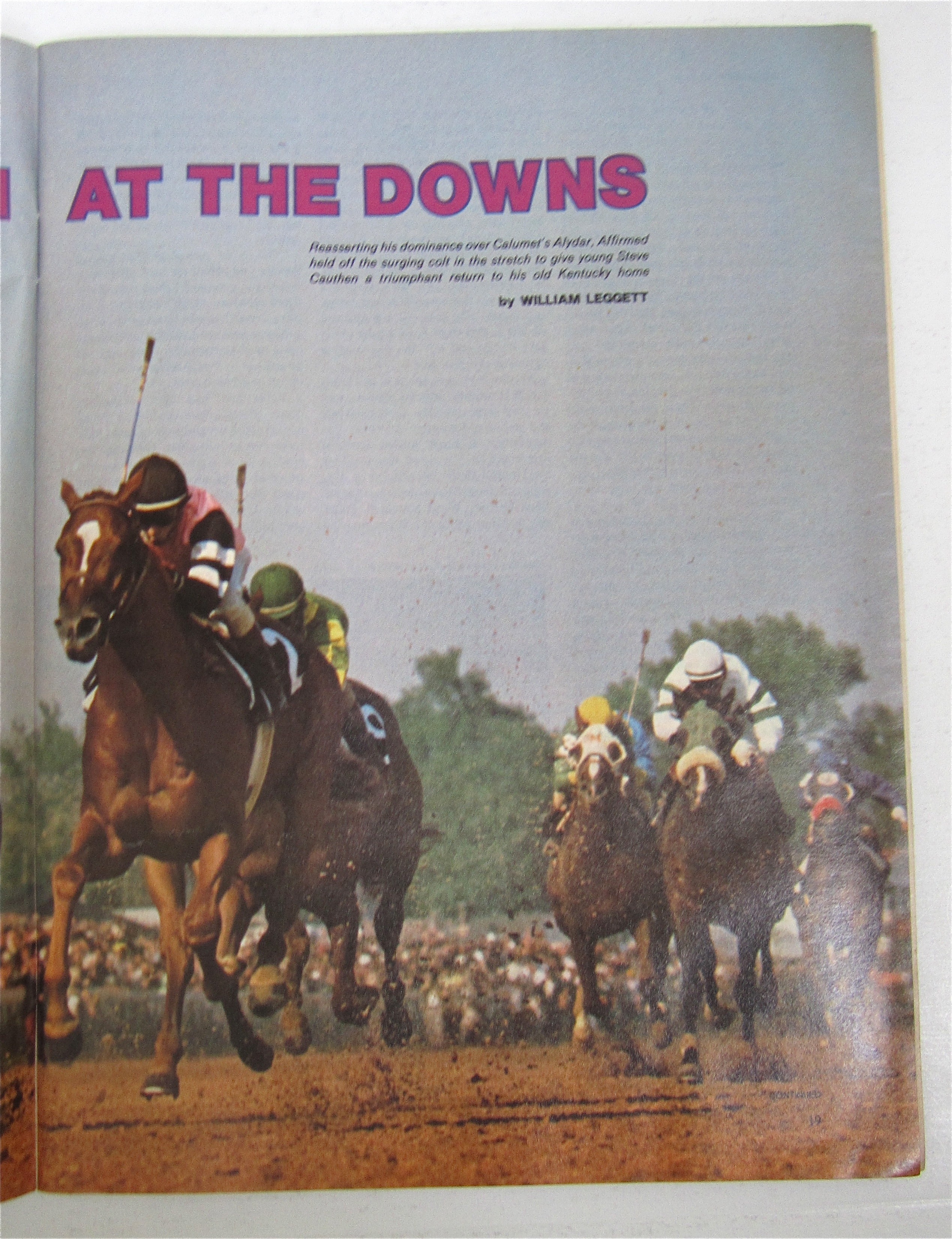 Sports Illustrated May 15, 1978 Cauthen Wins The Derby