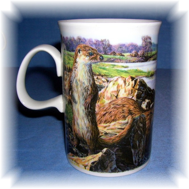DUNOON TEA COFFE MUG STONEWARE by Martin Ridle