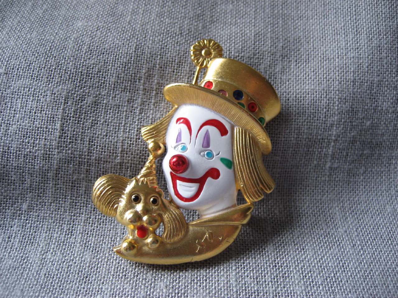 Danecraft Clown Pin