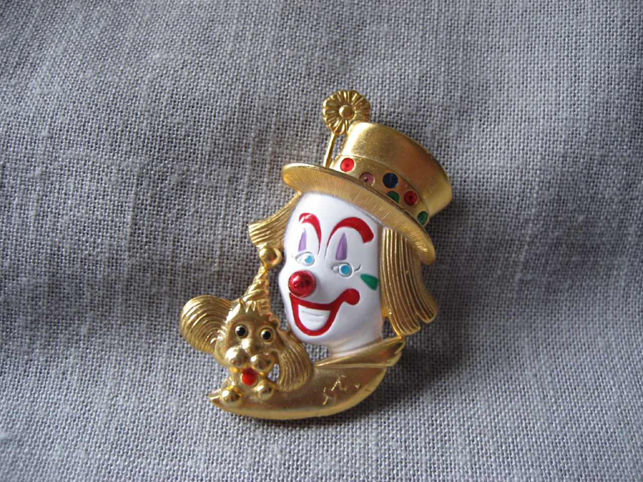 Danecraft Clown Pin