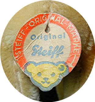 Steiff Mohair Baby Deer Germany with Tag
