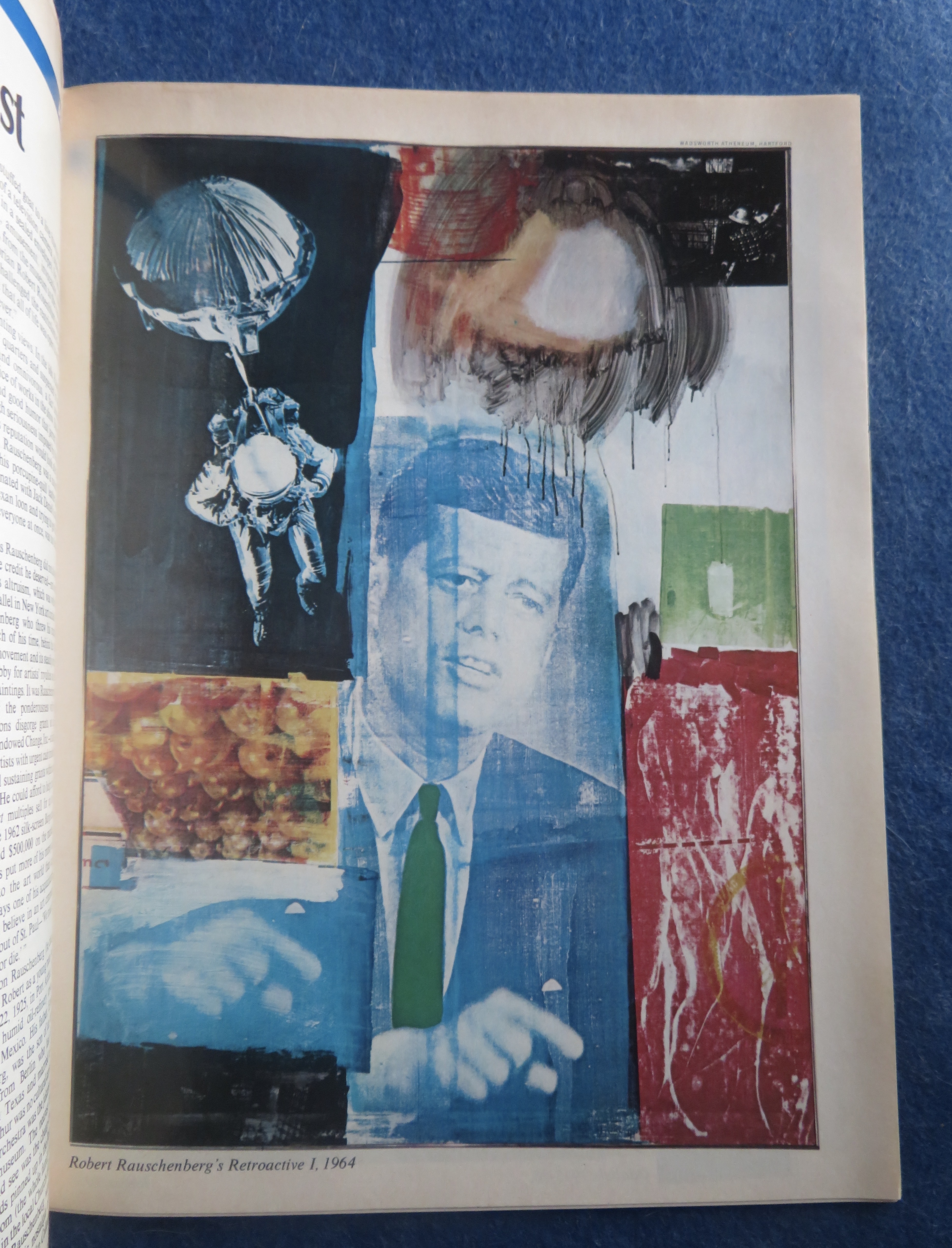 Time Magazine November 29, 1976 Rauschenberg