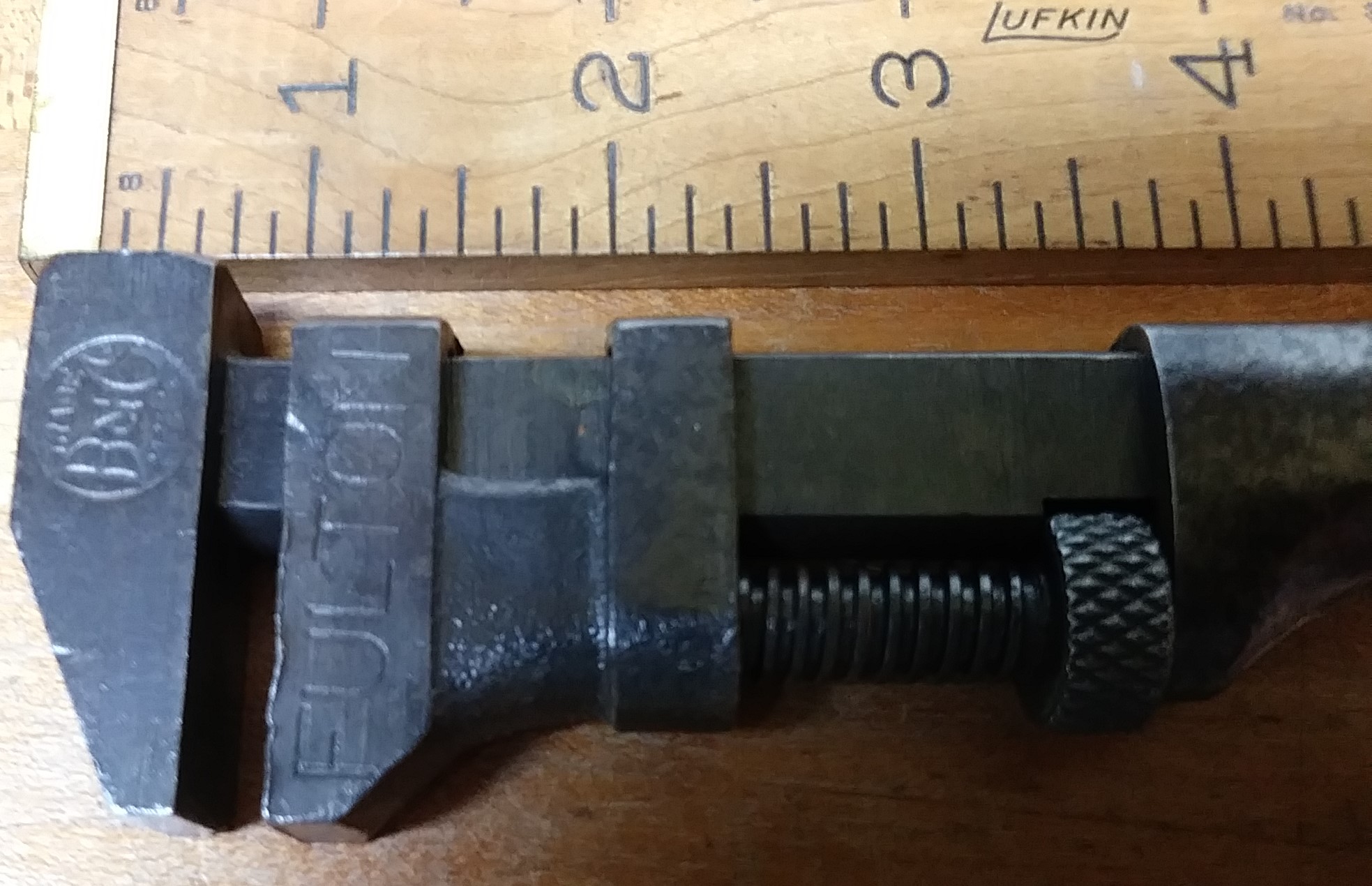 Bemis & Call Adjustable Monkey Wrench 6 inch