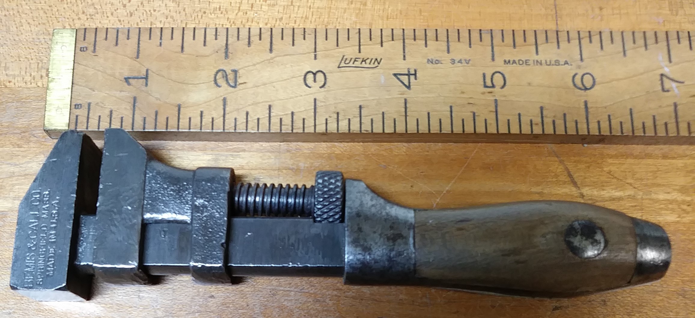 Bemis & Call Adjustable Monkey Wrench 6 inch
