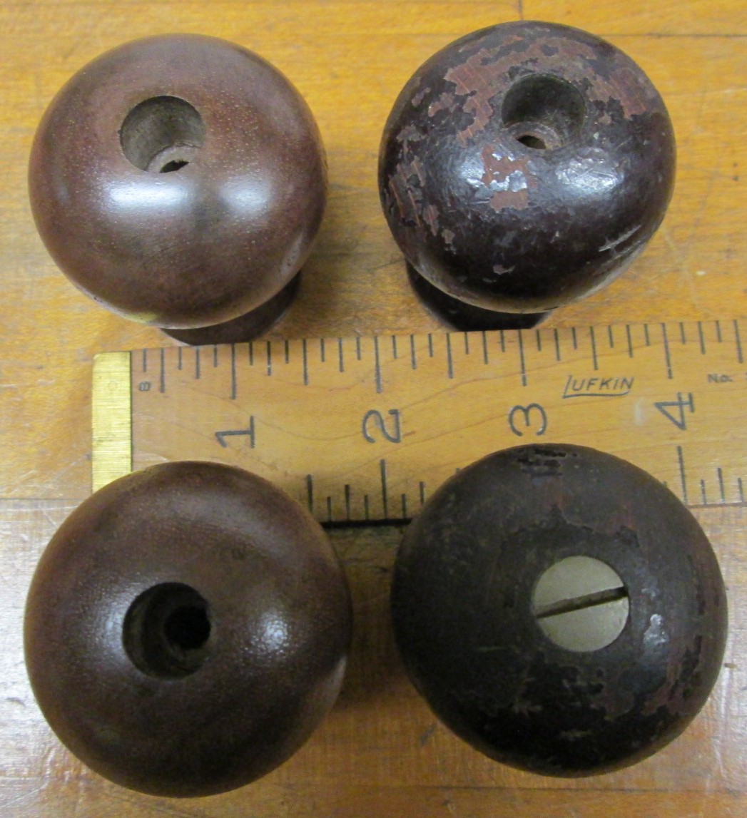 Stanley Router Short Knob Pair No. 71 Walnut Replacement