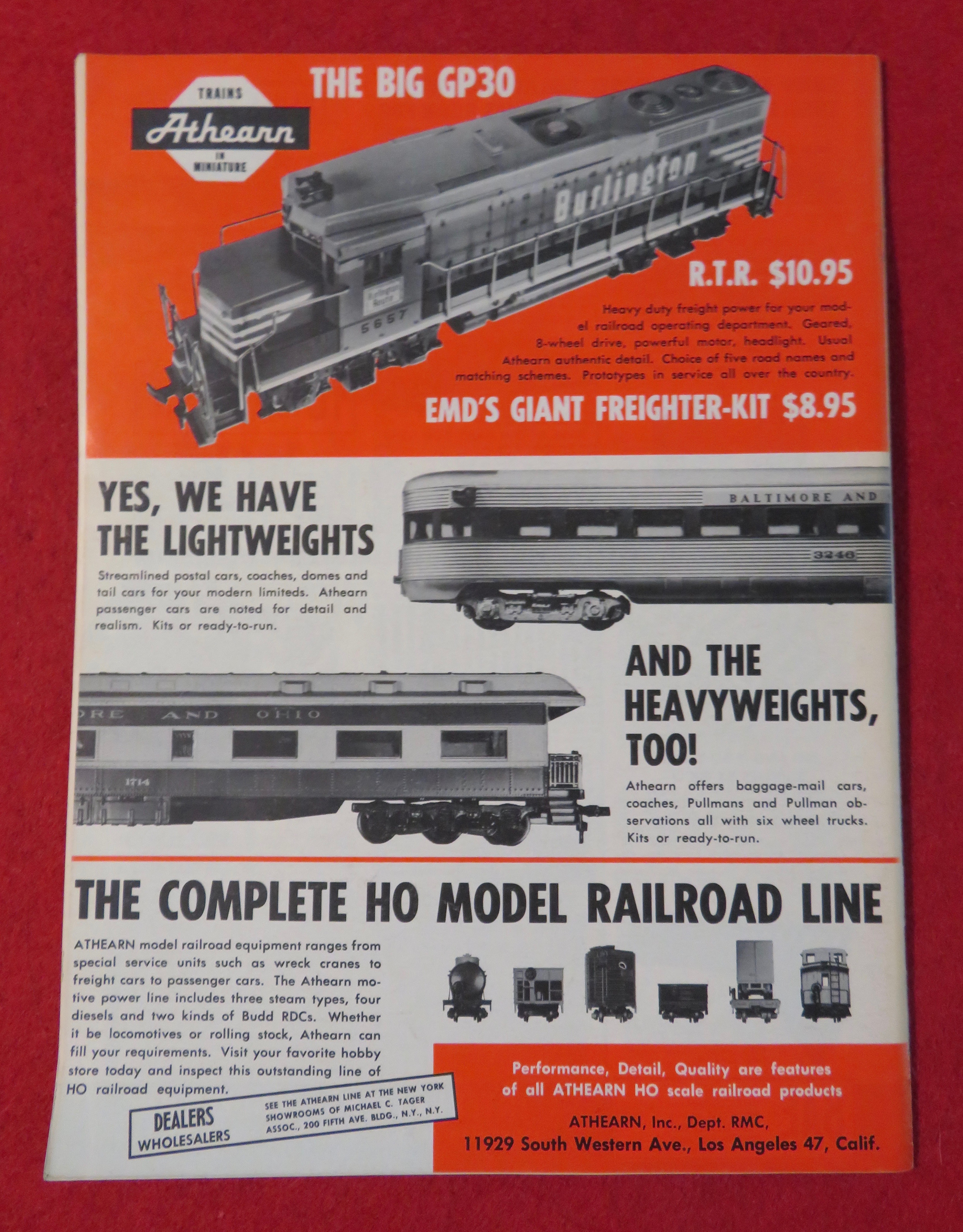 Railroad Model Craftsman Magazine April 1964