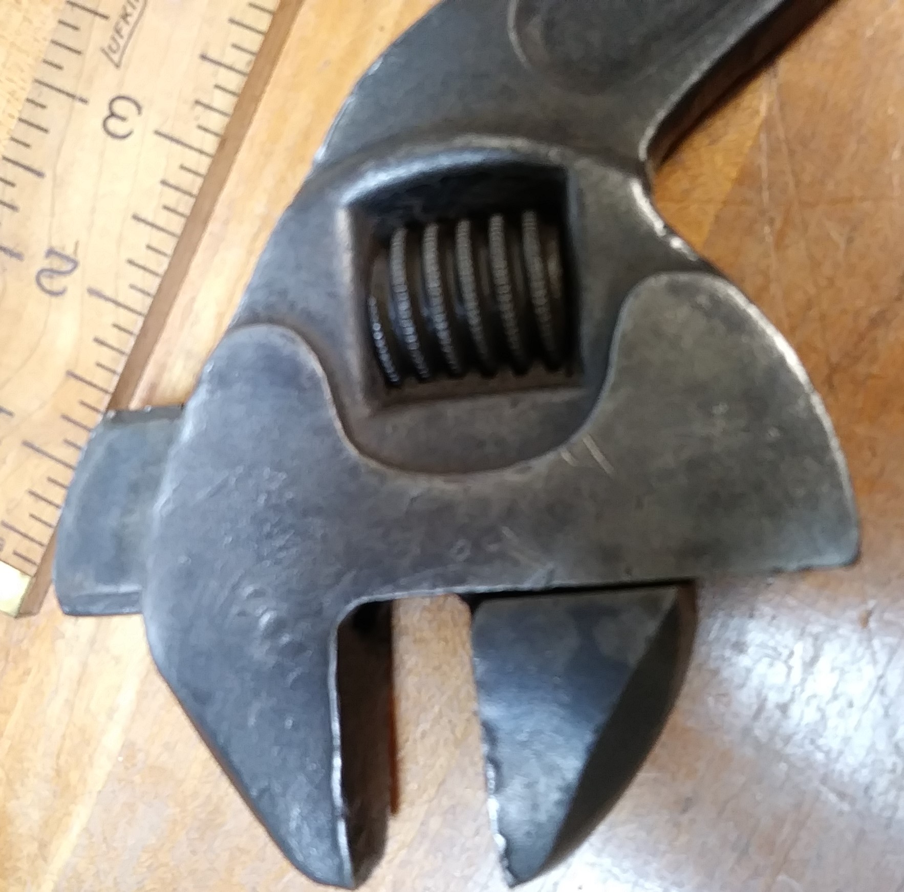 Bemis & Call Adjustable Wrench S-Handle 12 inch