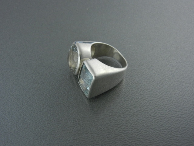 STARBORN Creations Blue Topaz Crystal Sterling Silver