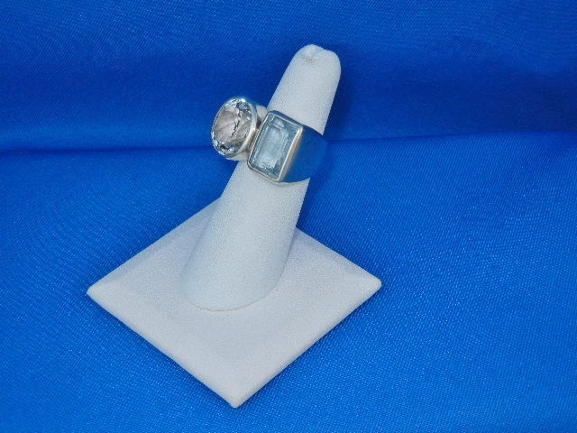 STARBORN Creations Blue Topaz Crystal Sterling Silver