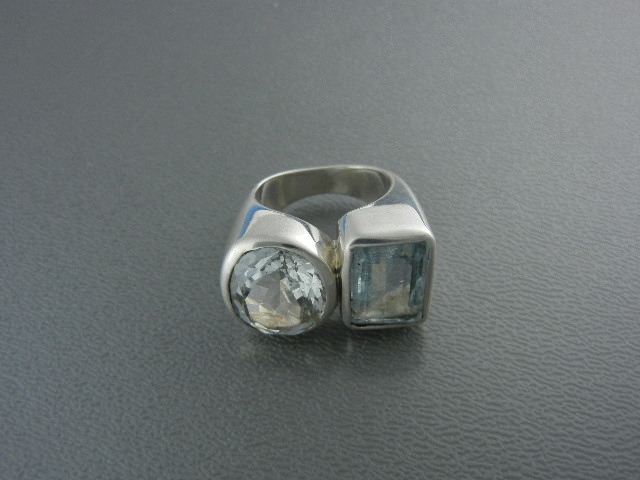 STARBORN Creations Blue Topaz Crystal Sterling Silver
