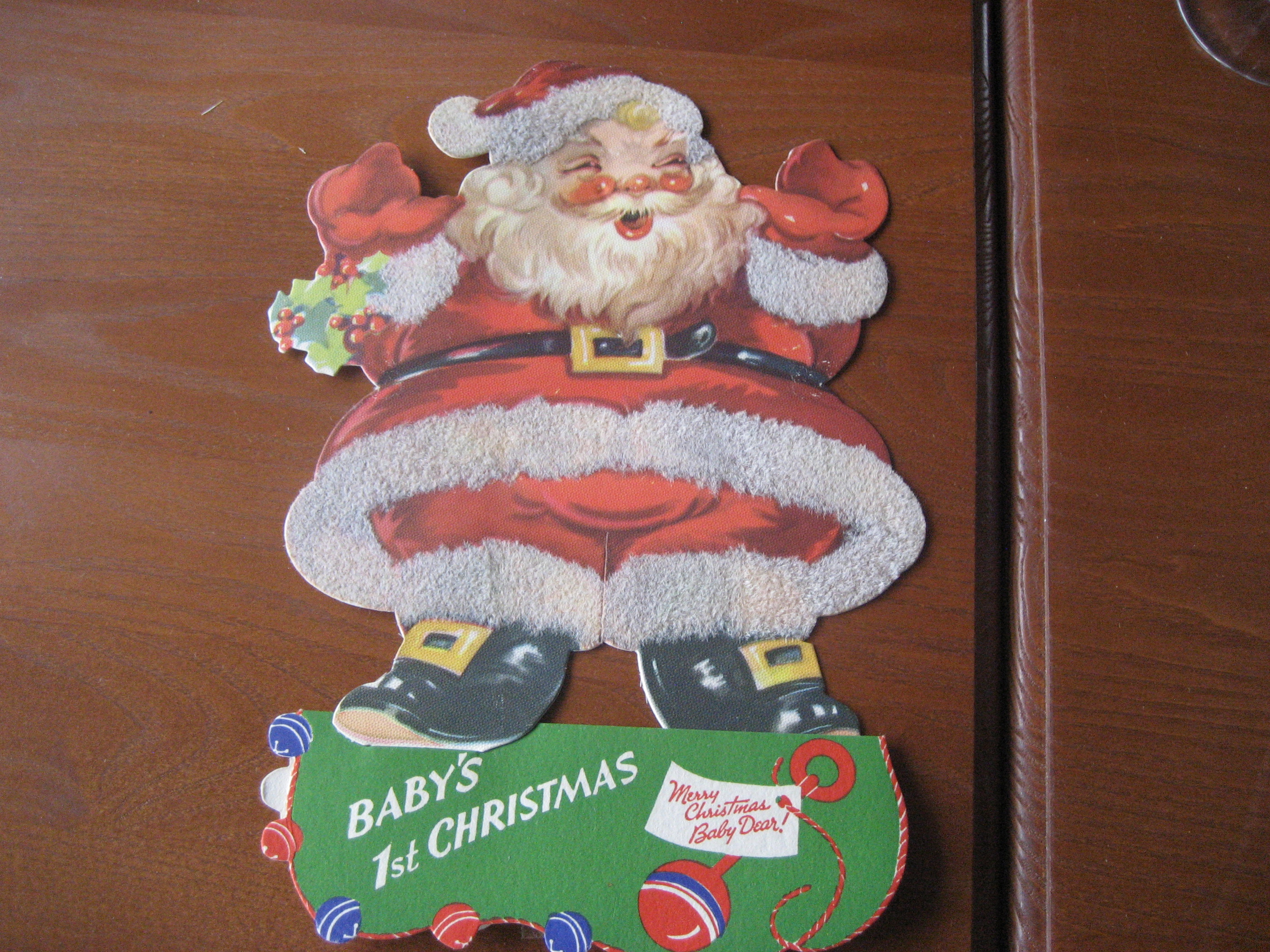 1951 Baby's 1st Christmas Card