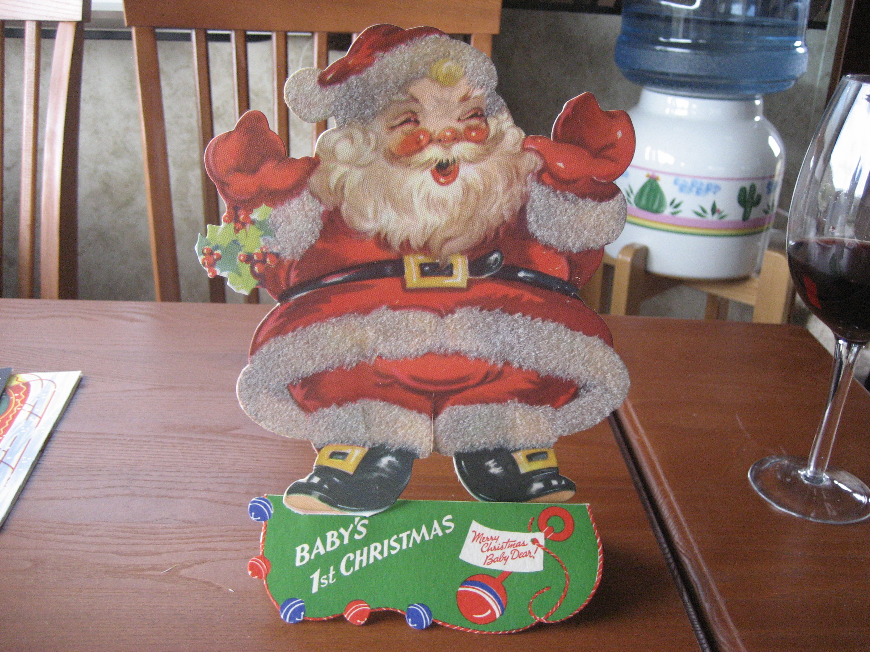 1951 Baby's 1st Christmas Card