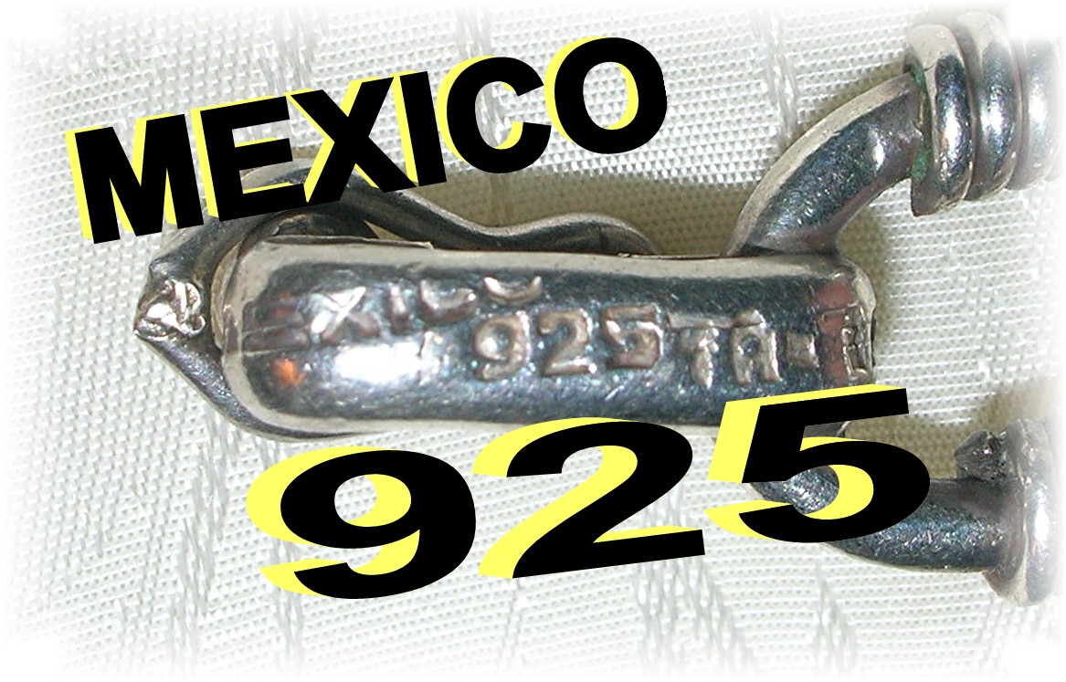 Bracelet Large LinksTaxco Mexico Sterling Silver